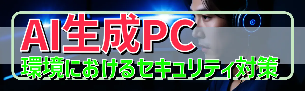 AI生成PC環境におけるセキュリティ対策
