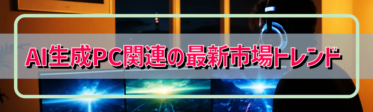 AI生成PC関連の最新市場トレンド