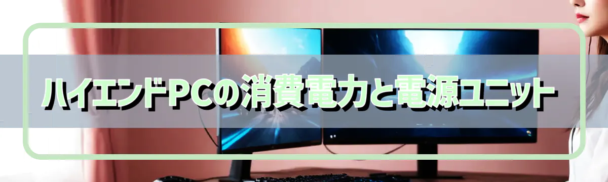 ハイエンドPCの消費電力と電源ユニット