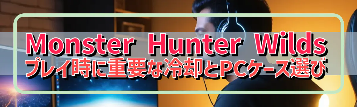 Monster Hunter Wilds プレイ時に重要な冷却とPCケース選び