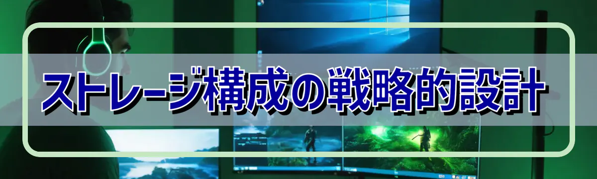 ストレージ構成の戦略的設計