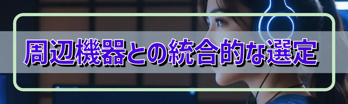 周辺機器との統合的な選定