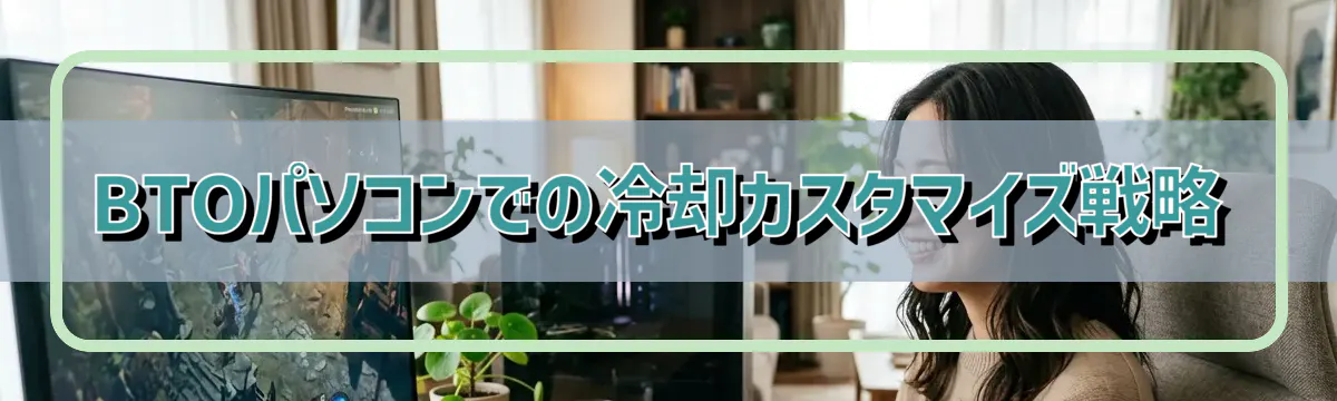 BTOパソコンでの冷却カスタマイズ戦略