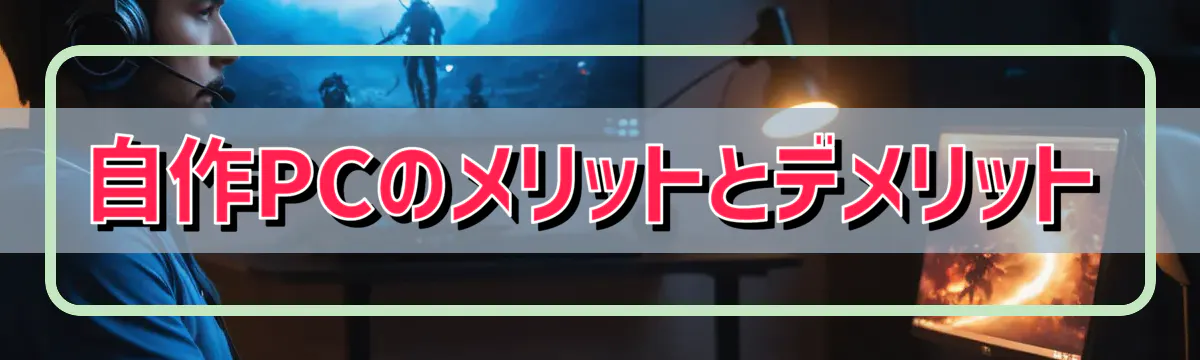 自作PCのメリットとデメリット