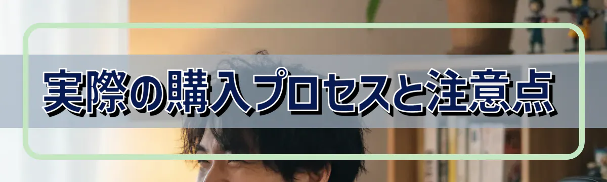 実際の購入プロセスと注意点