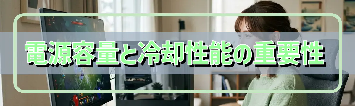 電源容量と冷却性能の重要性
