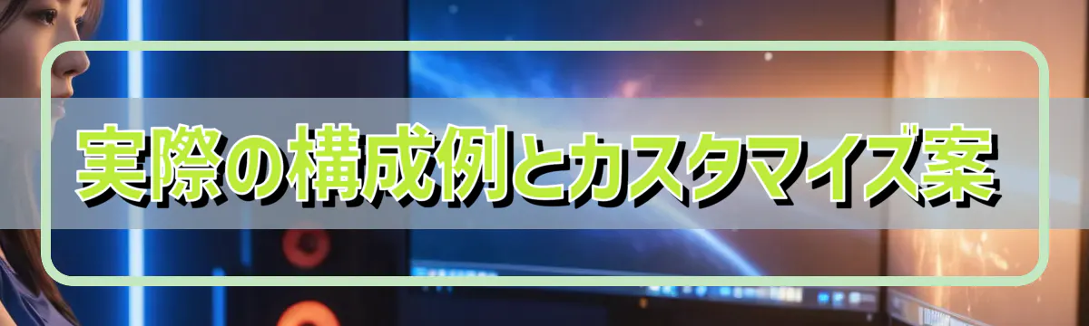 実際の構成例とカスタマイズ案