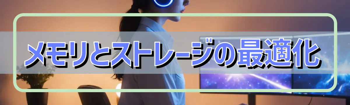 メモリとストレージの最適化