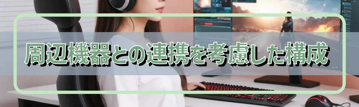 周辺機器との連携を考慮した構成