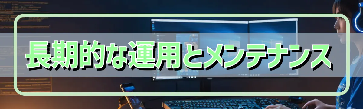 長期的な運用とメンテナンス