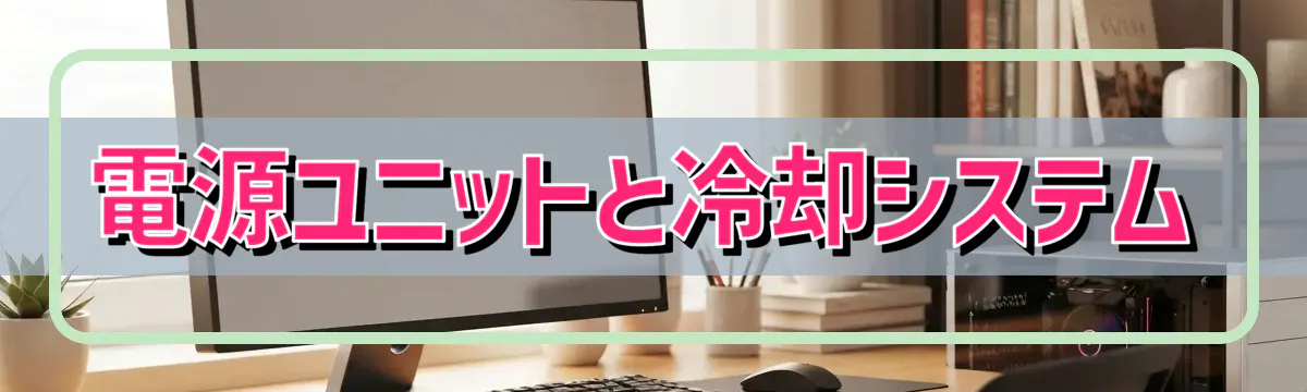 電源ユニットと冷却システム