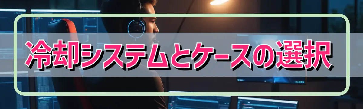 冷却システムとケースの選択