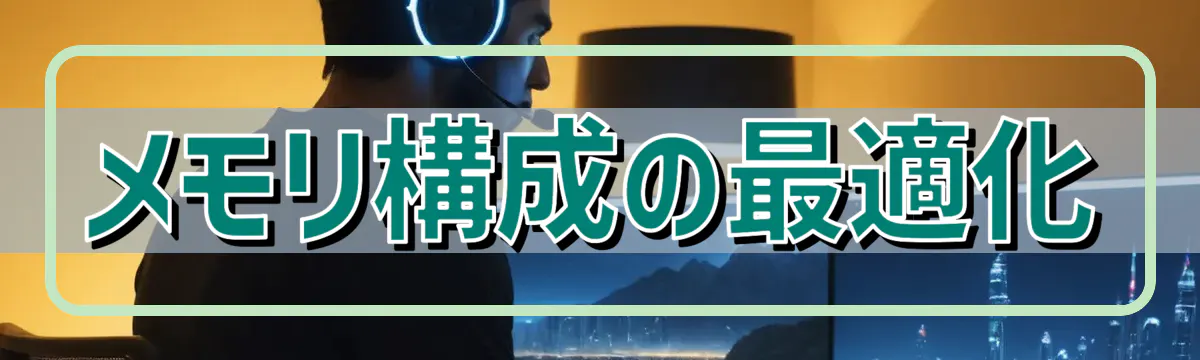 メモリ構成の最適化