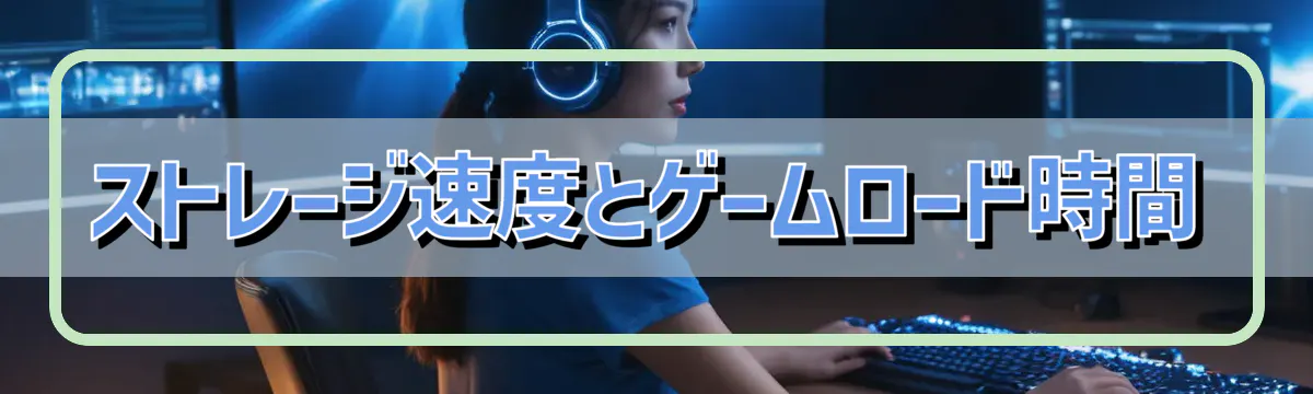 ストレージ速度とゲームロード時間