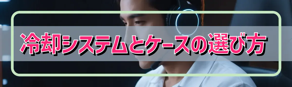 冷却システムとケースの選び方