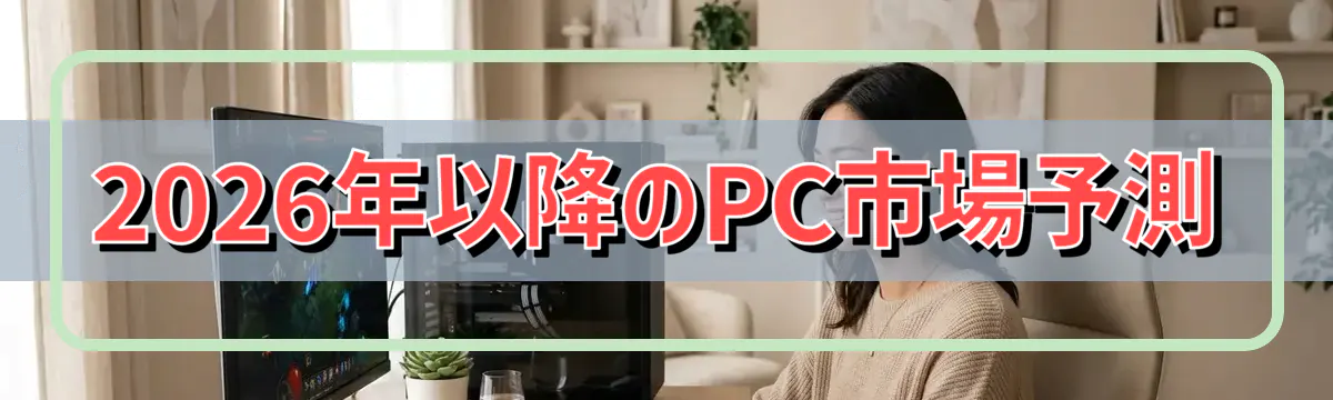 2026年以降のPC市場予測