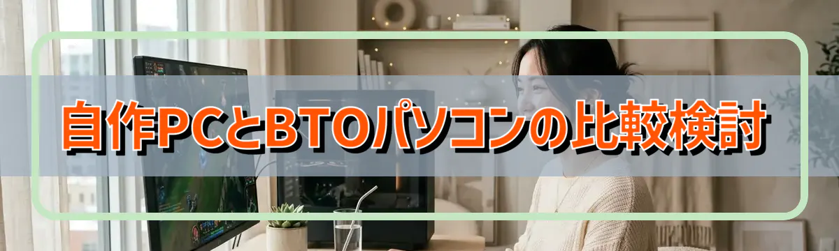 自作PCとBTOパソコンの比較検討