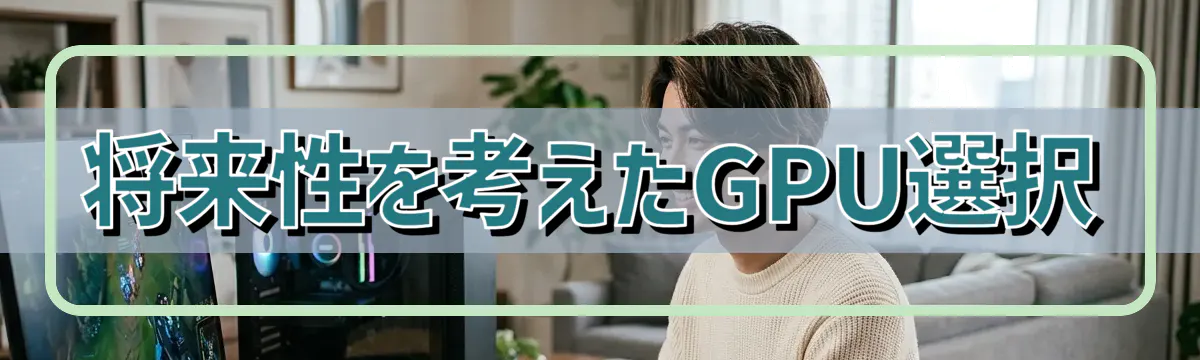 将来性を考えたGPU選択