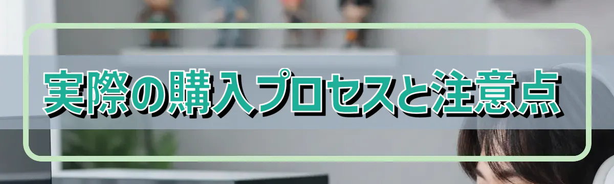 実際の購入プロセスと注意点
