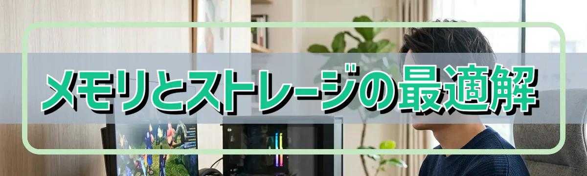 メモリとストレージの最適解