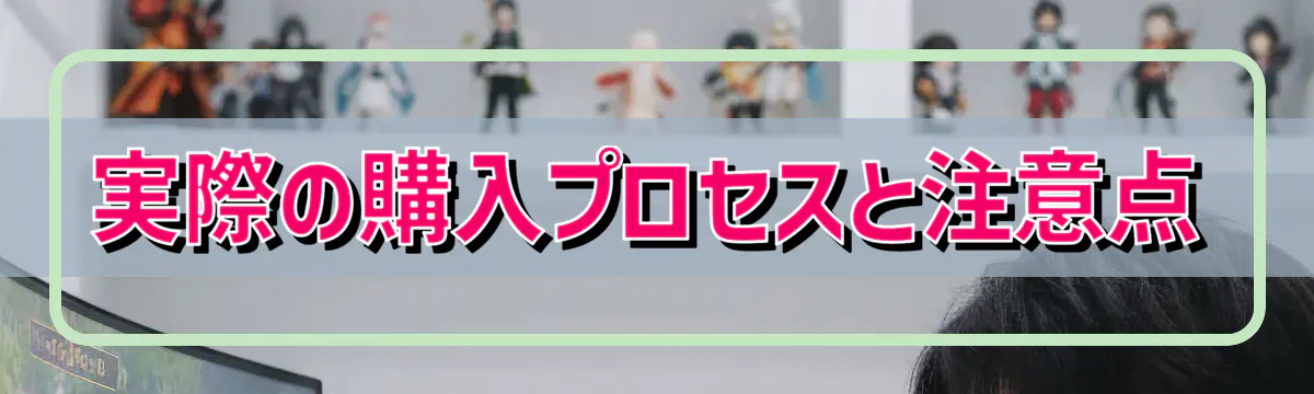 実際の購入プロセスと注意点