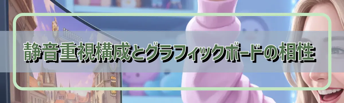 静音重視構成とグラフィックボードの相性