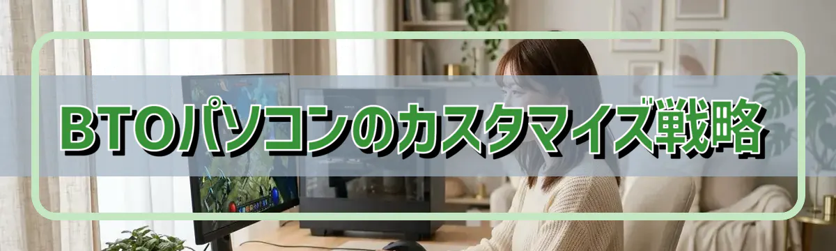 BTOパソコンのカスタマイズ戦略