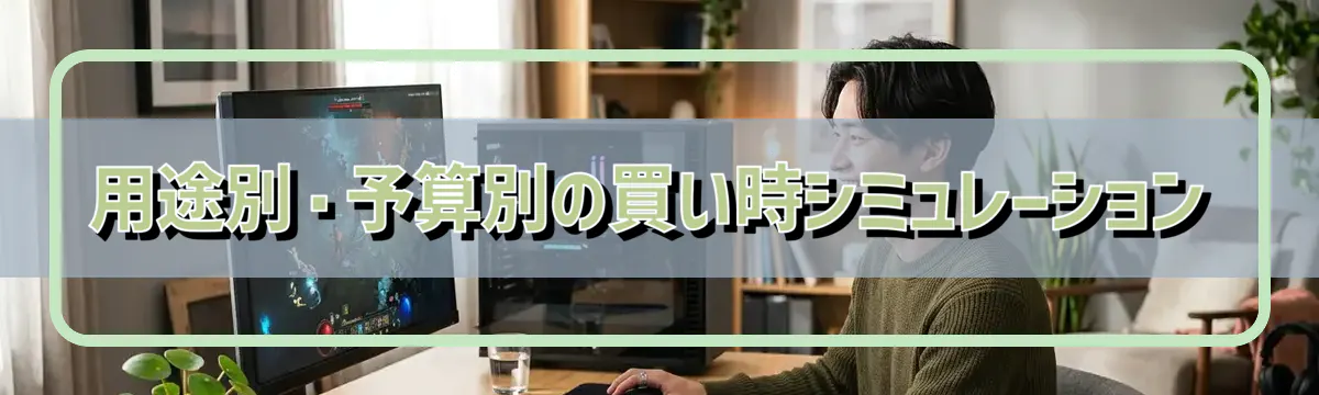 用途別・予算別の買い時シミュレーション