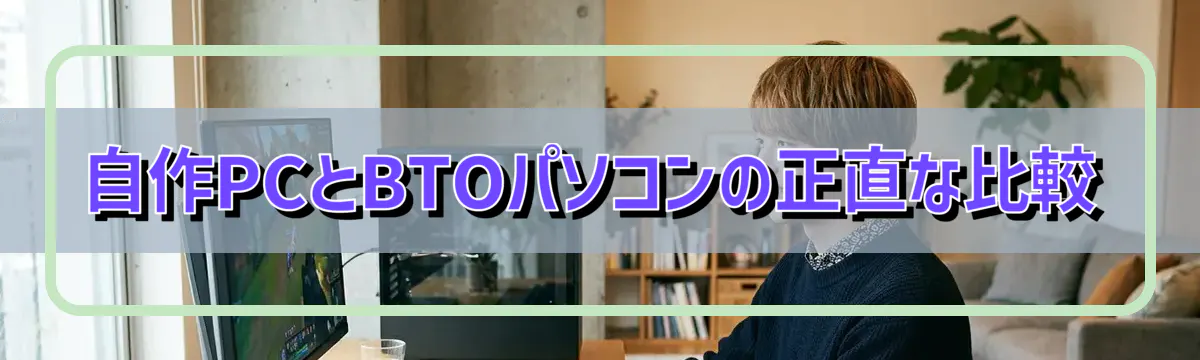 自作PCとBTOパソコンの正直な比較