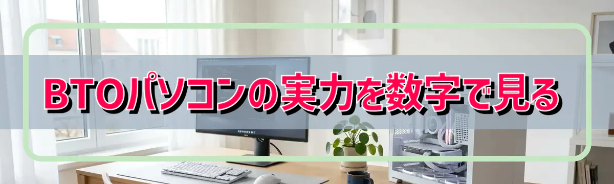 BTOパソコンの実力を数字で見る